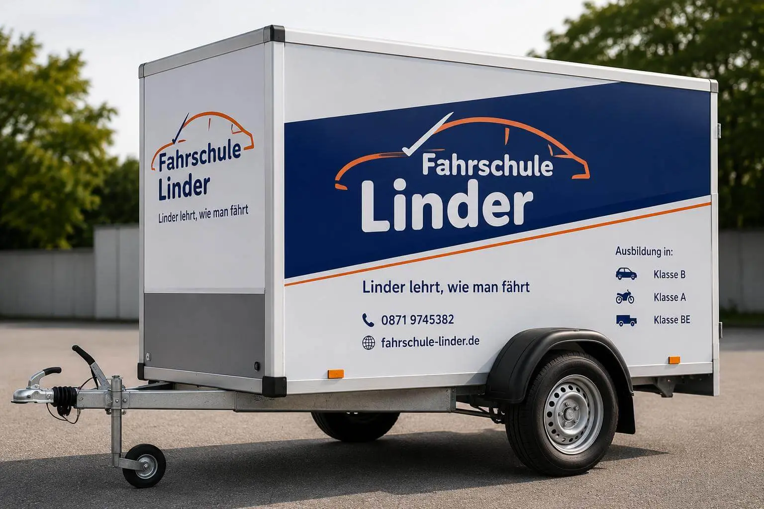 Anhängerführerschein bei Fahrschule Linder